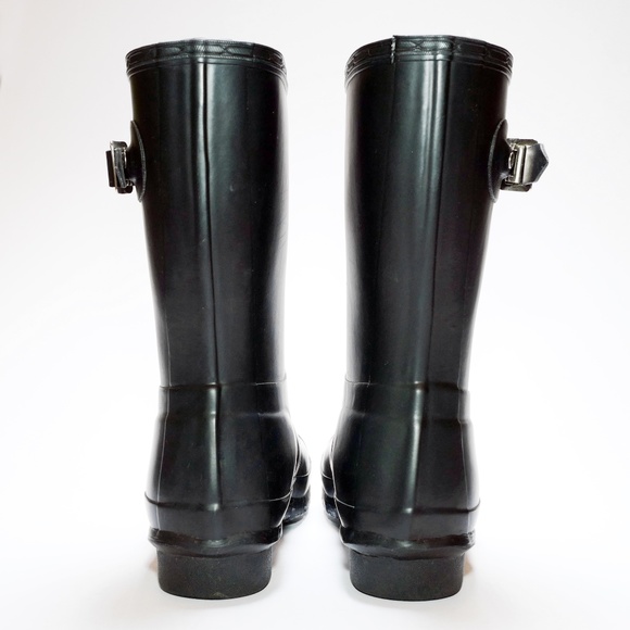 Hunter Rain Boots & Hunter Fleece Socks Size 35/36 - Picture 5 of 10